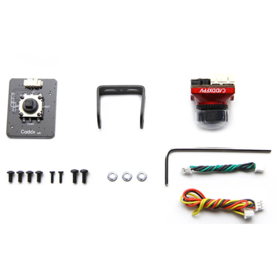 Original Caddx Ratel 2 V2 FPV Camera 1200TVL 2.1mm Lens 4:3/16:9 NTSC/PAL Switchable With Replacement Lens Micro FPV Camera